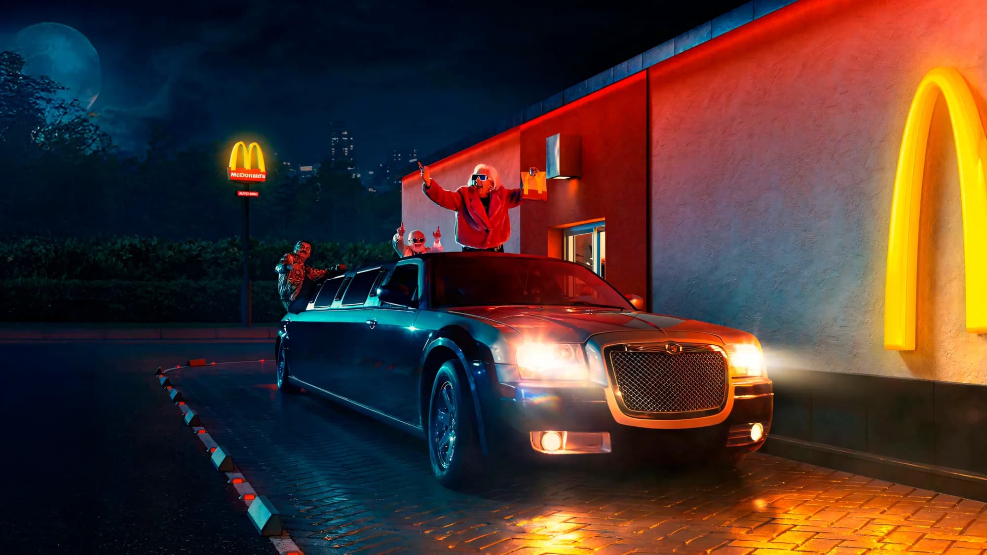 Midnight cravings. Cinematic architecture.